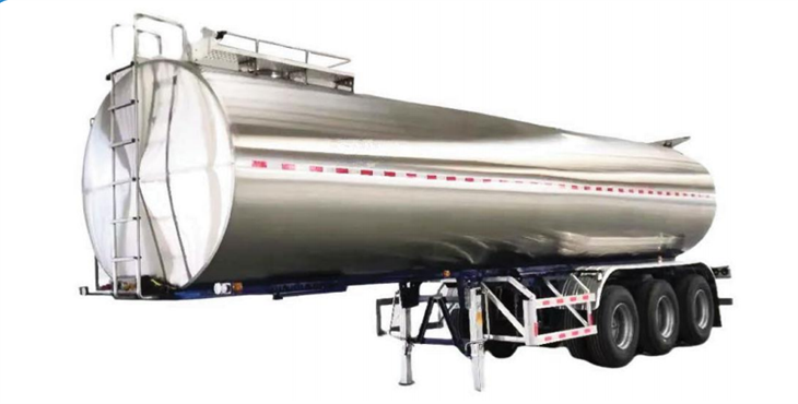 Stainless Steel Tanker Semi Trailer
