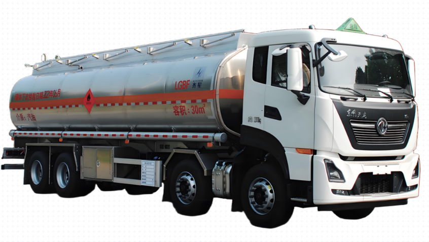 Fuel tanker truck