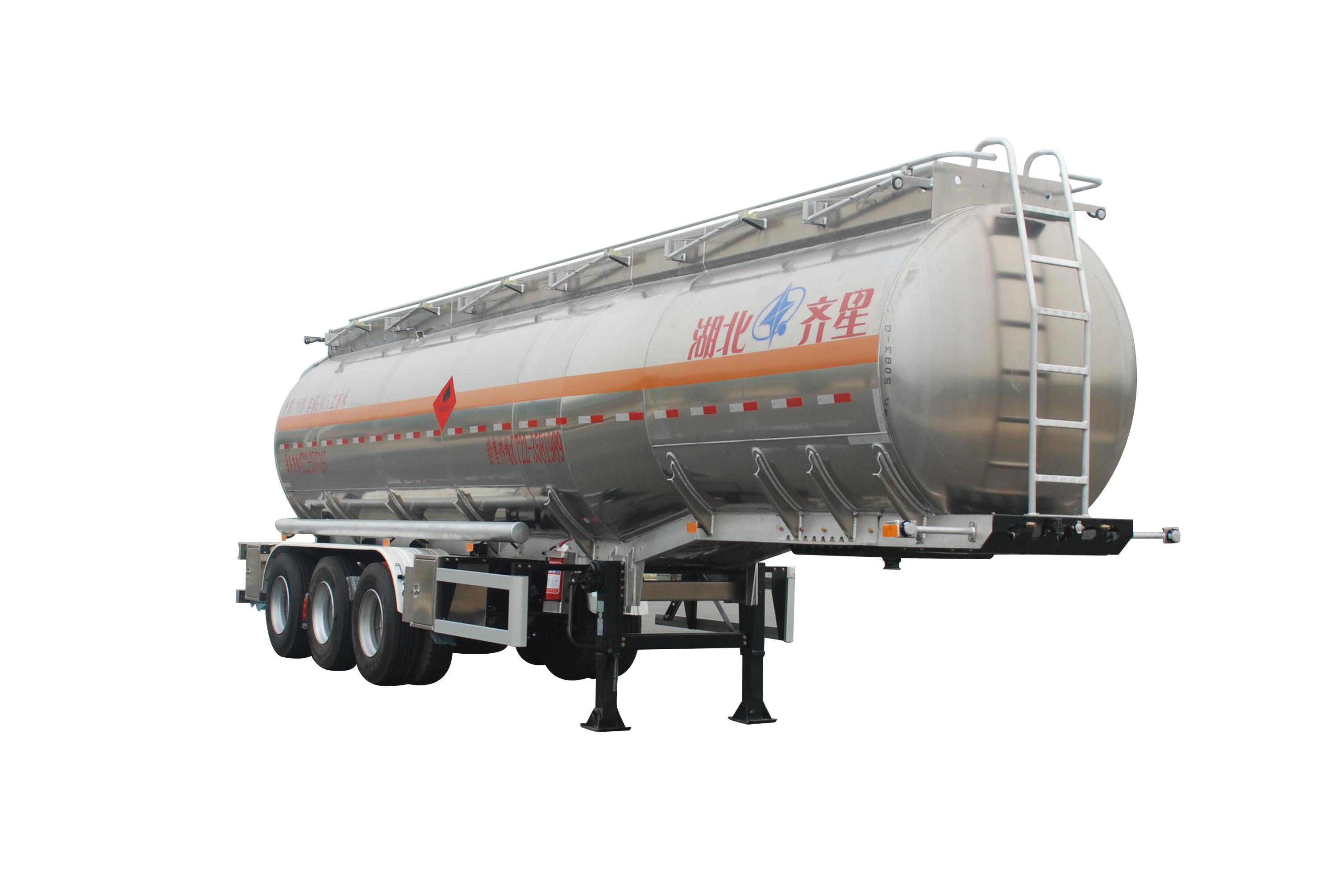 Aluminum alloy tanker semi trailer