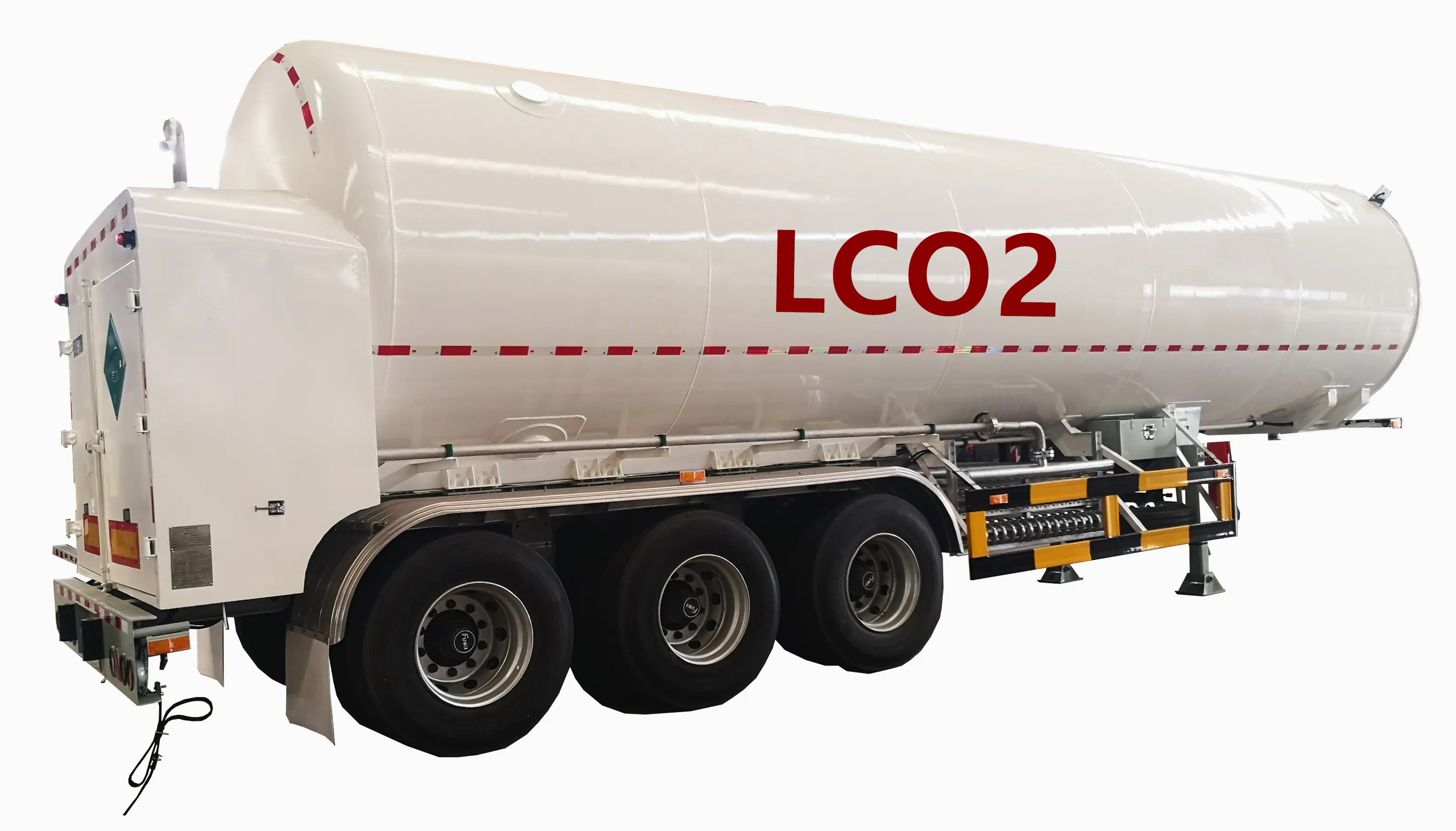 Cryogenic tanker semi trailer